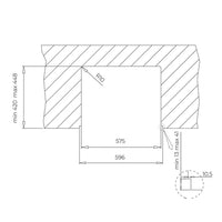 Chiuvetă din inox, cu posibilitate de instalare 3 în 1: undermount, top & flush, o cuvă și sistem SilentSmart, American Professional 60 M-XP 1B Teka
