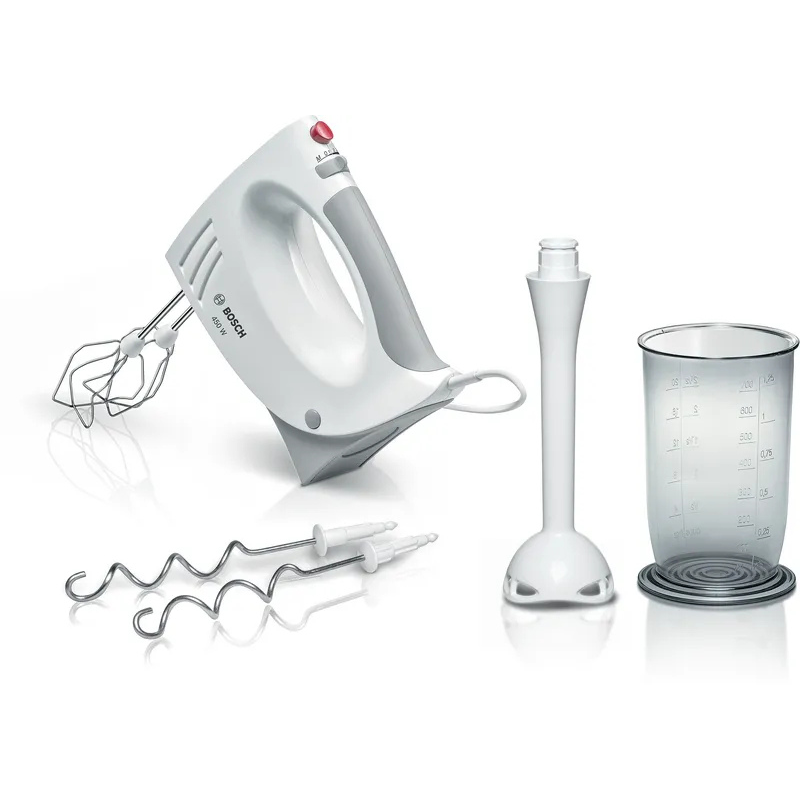 Mixer de mână 450 W Alb, gri MFQ3540, Bosch