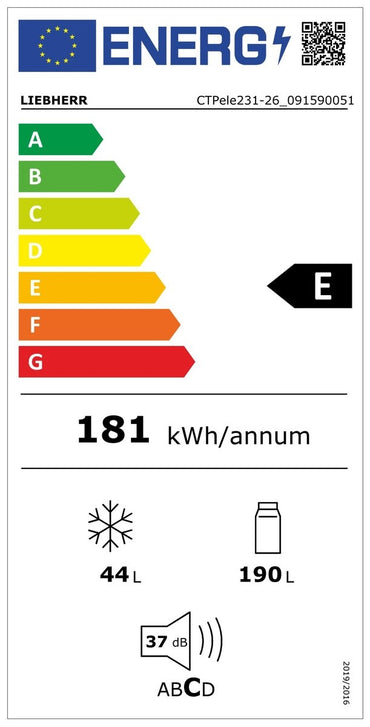 Automat frigorific cu SmartFrost CTPele231-26, Liebherr