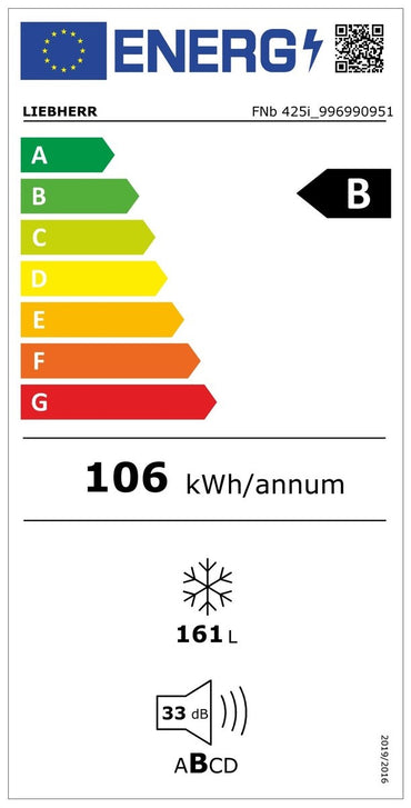 Congelator de sine stătător cu NoFrost și EasyTwist-Ice FNb 425i Prime, Liebherr