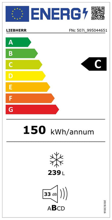 Congelator de sine stătător cu NoFrost și EasyTwist-Ice, FNc 507i Peak, Liebherr