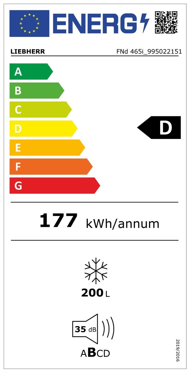 Congelator de sine stătător cu NoFrost și EasyTwist-Ice FNd 465i Prime, Liebherr