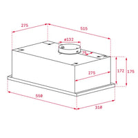 Hota incorporabila GFG 2 Inox, Teka