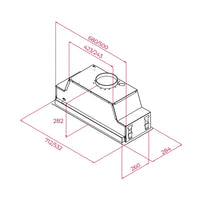 Hota incorporabila GFL 57651 EOS BK, Teka