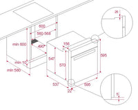 Cuptor incorporabil HLB 85-G1 P BM Maestro Pizza, Teka