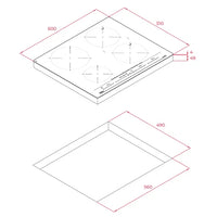 Plită electrică cu inducţie MasterSense, Teka IZC 64630 Alba