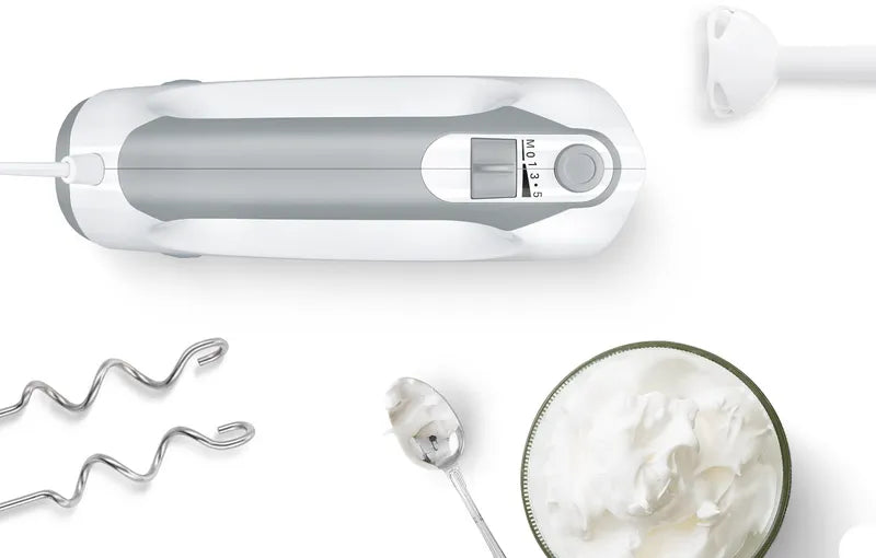 Mixer de mână ErgoMixx 450 W Alb, Window grey MFQ36440, Bosch