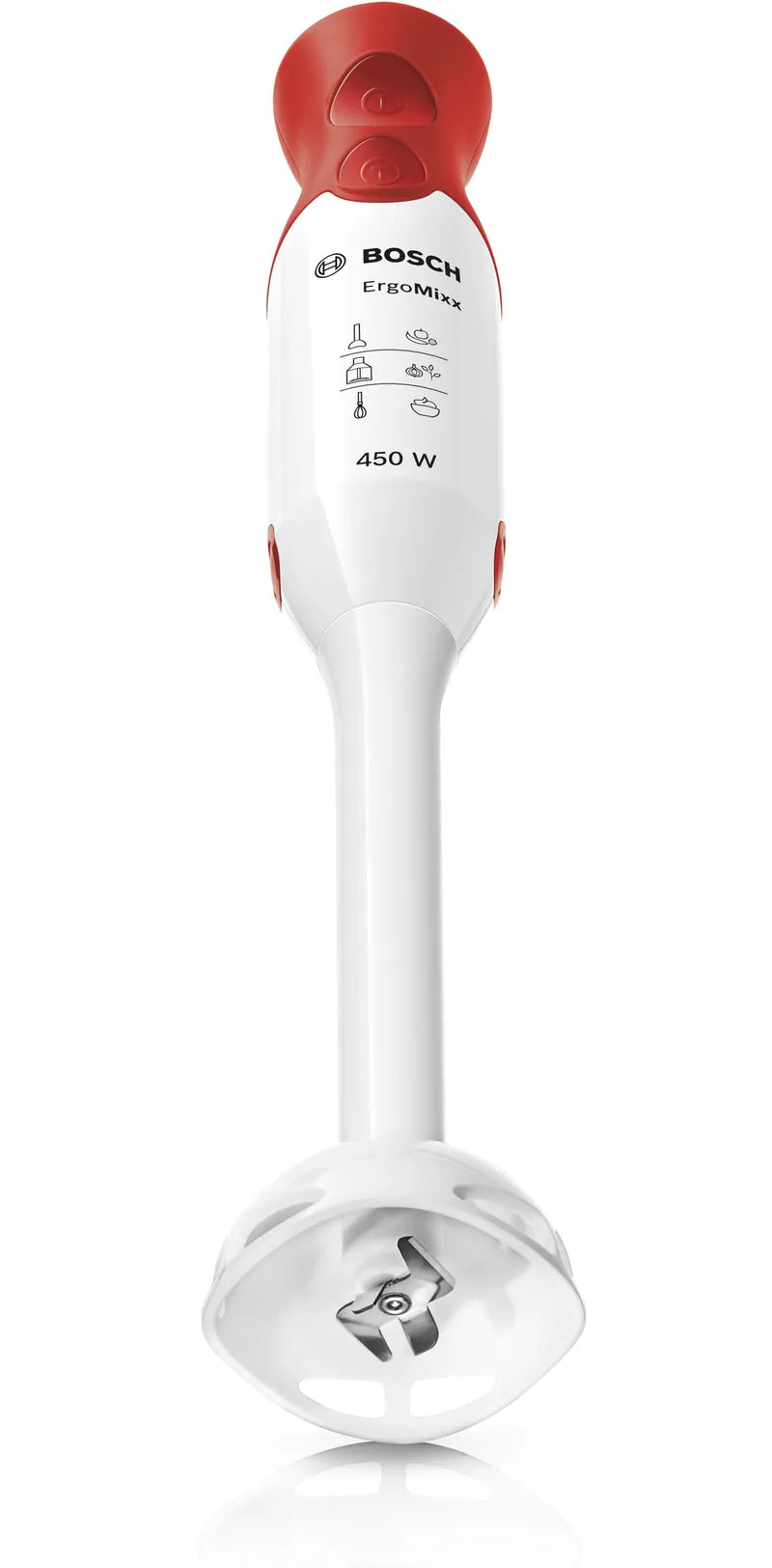 Mixer vertical ErgoMixx 450 W Alb, Roşu MSM64010, Bosch
