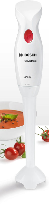 Mixer vertical CleverMixx 400 W Alb, deep red MSM14000, Bosch