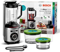 Seria 8 Blender cu vacuum VitaPower 1000 W Silver (Argintiu) MMBV625M, Bosch