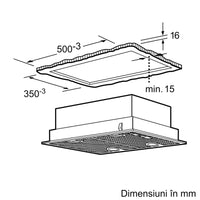 Seria 4 Hotă încorporabilă 53 cm DHL555BL, Bosch