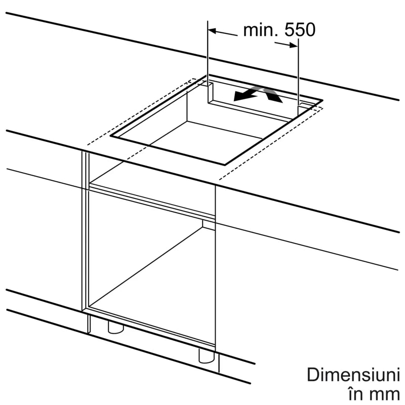 Seria 6 Plită cu inducție 80 cm PXE831HC1E, Bosch