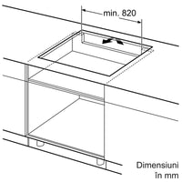 Plită cu inducție 90 cm Negru, T69PTX4L0, Neff