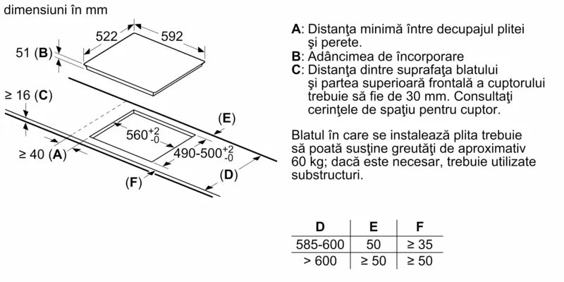 Seria 4 Plită cu inducție 60 cm PUE611BB5E, Bosch