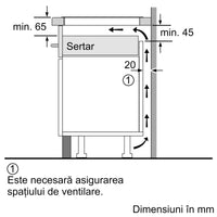 Seria 6 Plită cu inducție 80 cm PXE831HC1E, Bosch