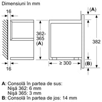 Seria 8 Cuptor cu microunde, încorporabil Alb BFL7221W1, Bosch