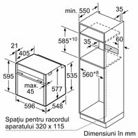 Cuptor multifuncțional, încorporabil 60 x 60 cm Inox B24CR71N0, Neff