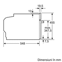 Seria 8 Cuptor compact multifuncțional cu opțiune de microunde, încorporabil 60 x 45 cm CMG7361B1, Bosch