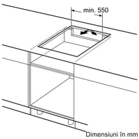 Seria 8 Plită cu inducție 60 cm PXE675DC1E, Bosch