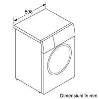 Seria 8 Mașina de spălat rufe cu încarcare frontală 10 kg 1600 rpm WGB256A0BY, Bosch