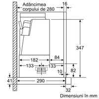 Hotă telescopică, încorporabilă 90 cm Inox D49PU54X1, Neff