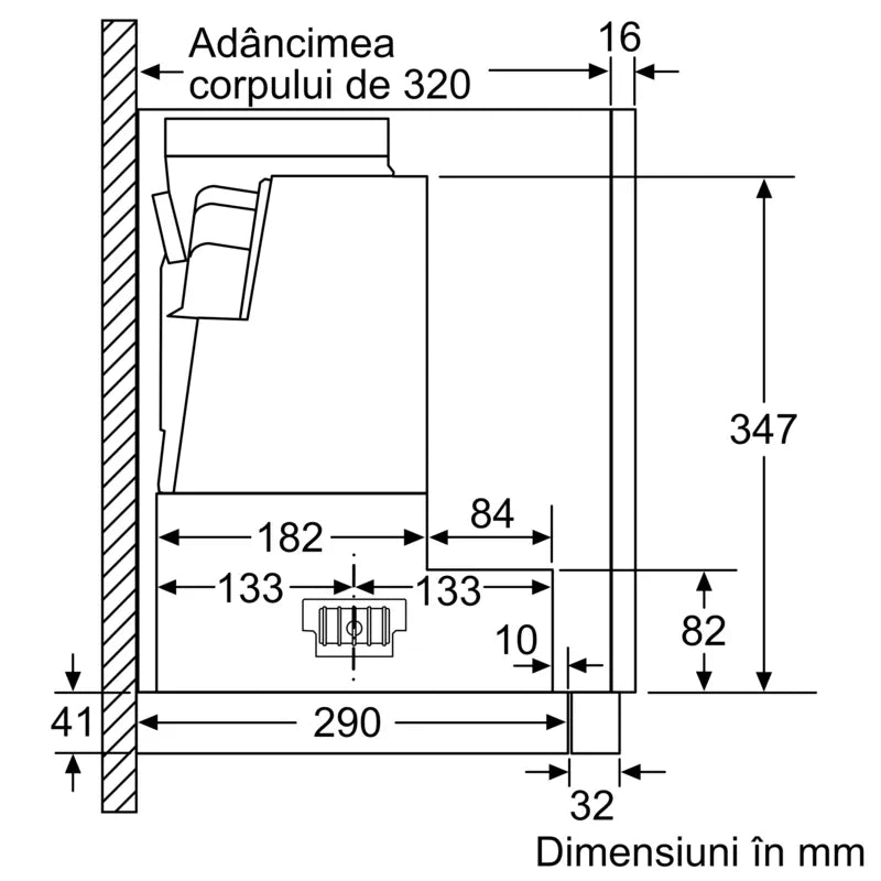 Seria 8 Hotă telescopică, încorporabilă 90 cm Inox DFS097K51, Bosch