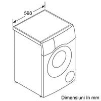 Seria 8 Mașina de spălat rufe cu uscător 10.5/6 kg 1400 rpm WNC254A0BY, Bosch