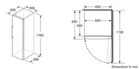 Seria 4 Congelator independent 176 x 60 cm Alb GSN33VWEP, Bosch