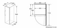 Seria 6 Congelator independent 186 x 60 cm Anti-Amprentă GSN36BIEP, Bosch