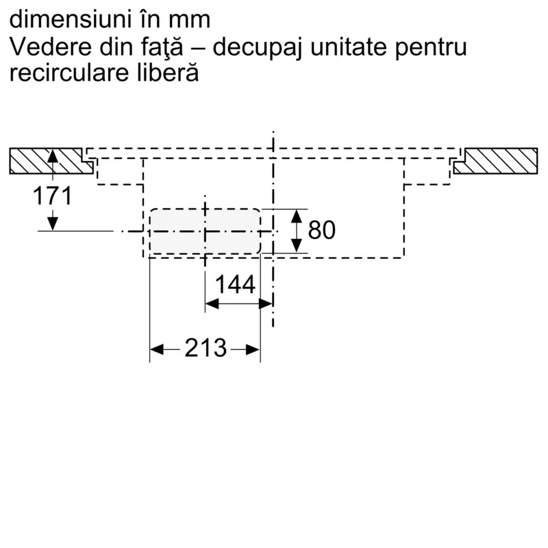 Seria 8 Plită pe inducție cu sistem de ventilare integrat 80 cm flush mount PXX801D67E, Bosch