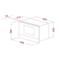 Cuptor cu microunde incorporabil ML 82-G1 BIS L, Teka