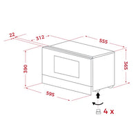 Cuptor cu microunde incorporabil ML 82-G1 BIS L, Teka