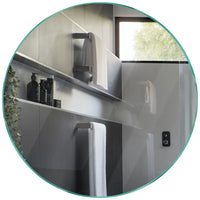 Oglinda simpla luft 10 mm Rotunda, Reyze
