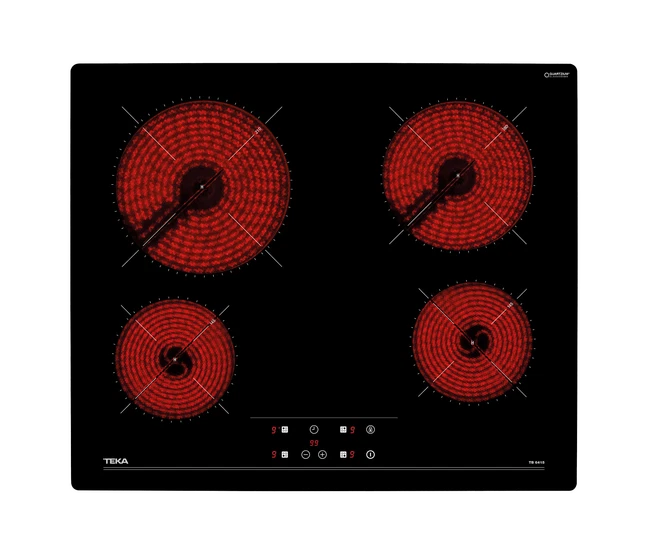 Plită electrică vitroceramică, 4 zone de gătit, 60 cm, TB 6415 Teka