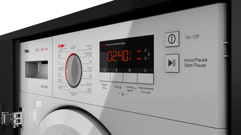 Masină de spălat rufe incorporabilă cu uscator prin condensare, LSI6 1480 Teka