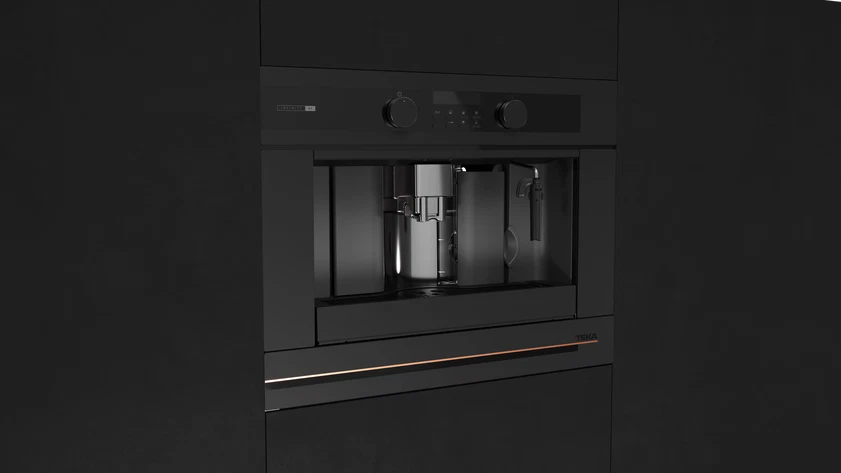 Automat espresso încorporabili pentru cafea Infinity G1. Ediție specială Italdesign Giugiaro, CLC 85-G1 GM BM Teka