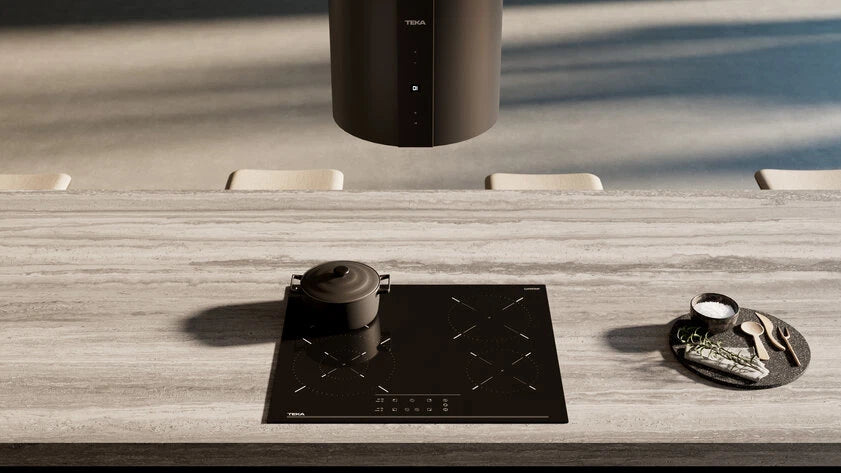 Hotă insulă, formă cilindrică si motor EcoPower, CC 485 BK Teka