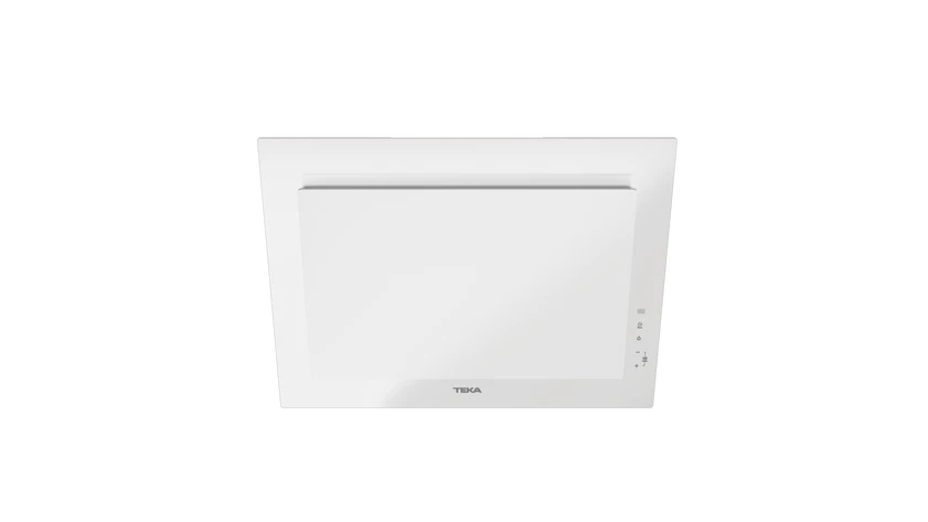 Hotă şemineu 60 cm cu design vertical, paravan din sticlă, Teka DVT 68660 TBS