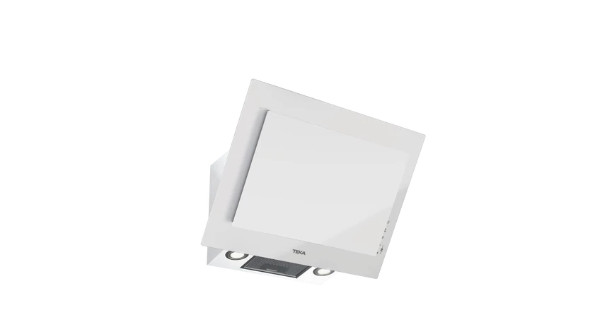 Hotă şemineu 60 cm cu design vertical, paravan din sticlă, Teka DVT 68660 TBS