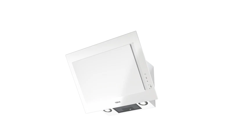 Hotă şemineu 60 cm cu design vertical, paravan din sticlă, Teka DVT 68660 TBS
