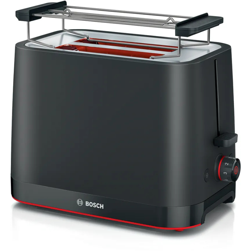 Prăjitor pâine compact MyMoment Black TAT3M123, Bosch