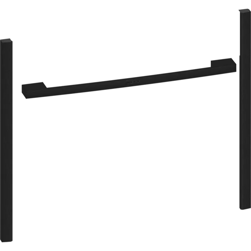 Kit Flex Design 45 cm Deep black, pentru Cuptor compact Z9045DY0, Neff