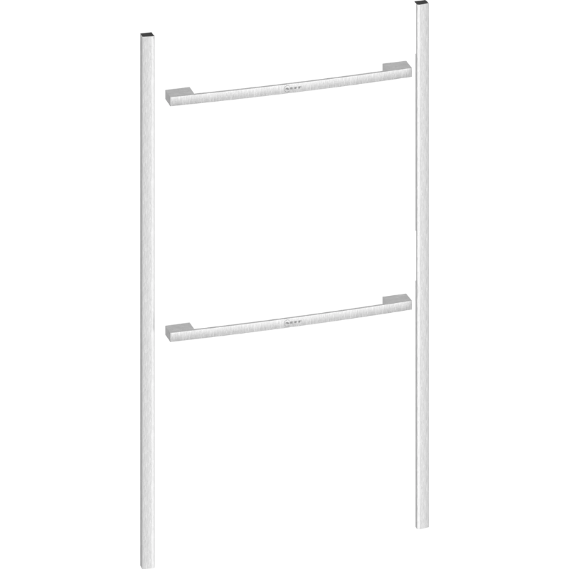 Seamless Combination cu Flex Design 105 cm Metallic silver, pentru Cuptor standard & Cuptor compact Z9105MY0, Neff