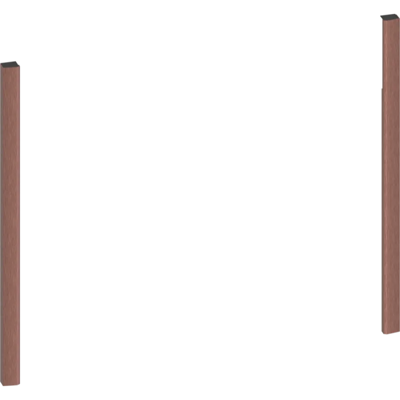 Kit Flex Design 45 cm Brushed bronze, pentru Espressor încorporabil ZC045BY0, Neff