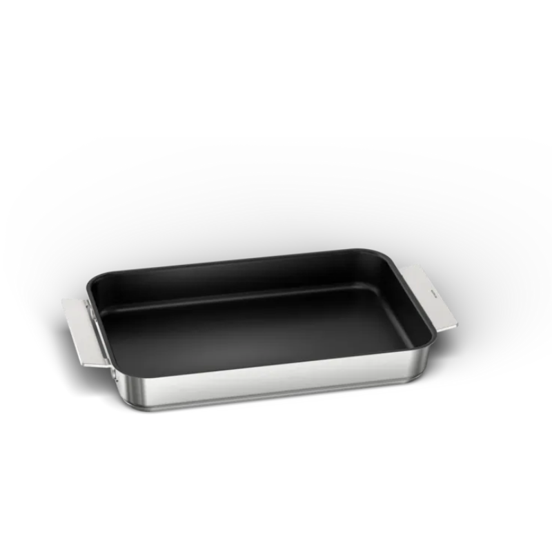 Vas pentru gatit Flex pan pentru plitele cu inductie (inclusiv pentru cuptor 220°C), inox, suprafata antiaderenta Z9401FF0, Neff
