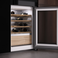 Combina frigorifica Side by Side RLF 85950 GBK, frigider vinuri integrat, Teka