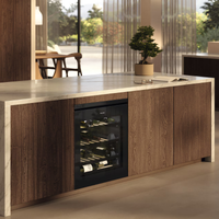 Racitor de vinuri incorporabil sub blat KWTUS 7054 F Negru Obisdian, 82-88cm, Miele