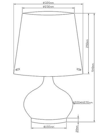 Veioza Ade Fabas 2533-35-102