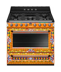 Aragaz Smeg TR90DGC9 Dolce&Gabbana, Divina Cucina