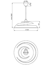 Pendul Aragon Fabas 3357-40-102